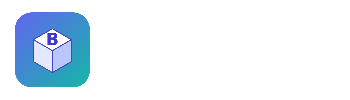 Logotipo do Blockslab sobre fundo escuro